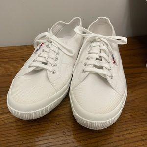 Superga White Classic Cotu Sneaker